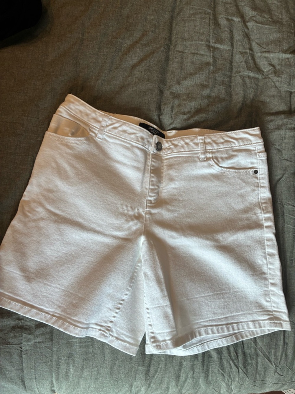 Simply Vera Vera Wang White Denim Shorts